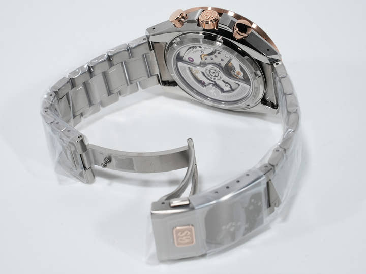 グランドセイコー エボリューション9 コレクション テンタグラフ Ref.SLGC006 ブライトチタン カッパーピンク文字盤 未使用 24tpi9c8