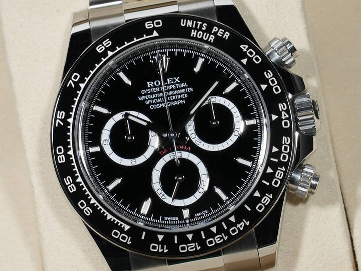 ロレックス デイトナ Ref.126500LN ステンレススチール ブラック文字盤 未使用 qc4cvf5i