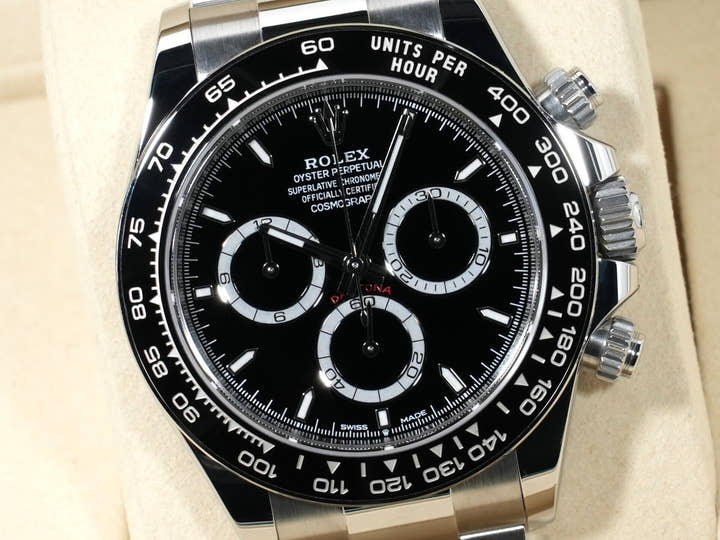 ロレックス デイトナ Ref.126500LN ステンレススチール ブラック文字盤 未使用 qd62dip4