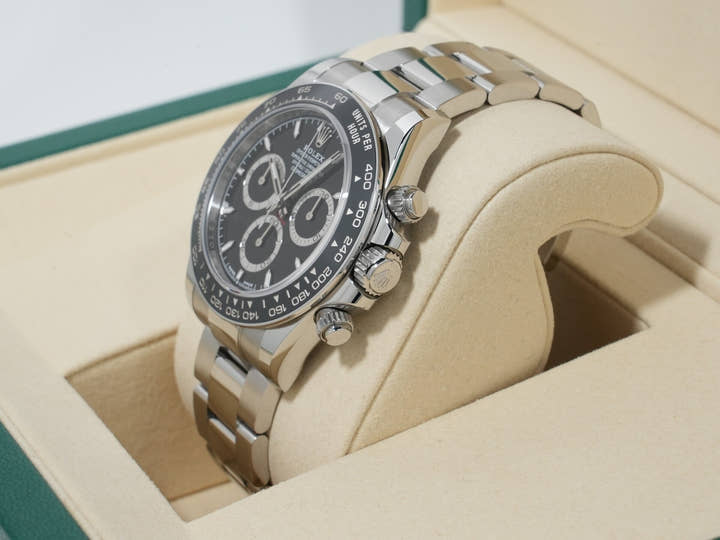 ロレックス デイトナ Ref.126500LN ステンレススチール ブラック文字盤 未使用 qd62dip4