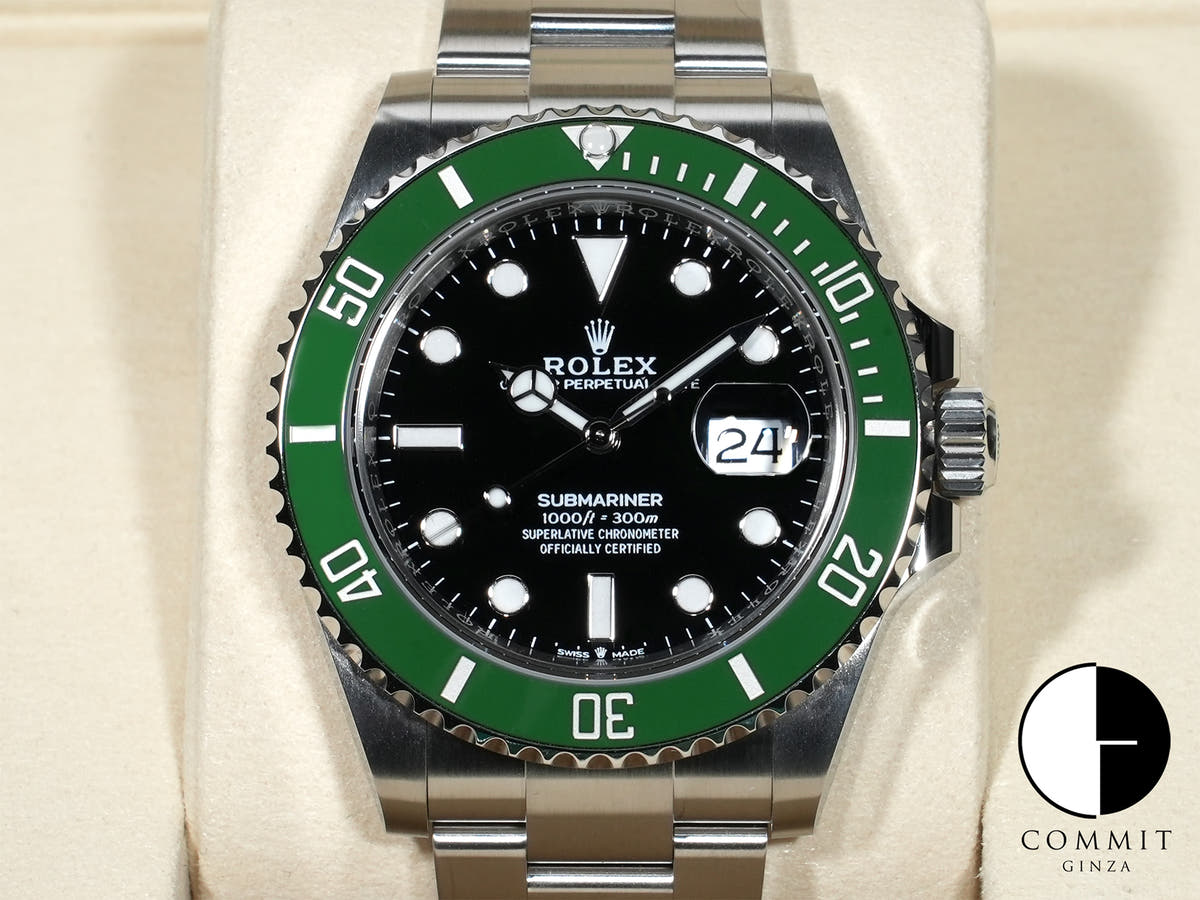 Rolex Submariner Date Ref. 126610LV Stainless Steel Black Dial Unused ztz45tn4