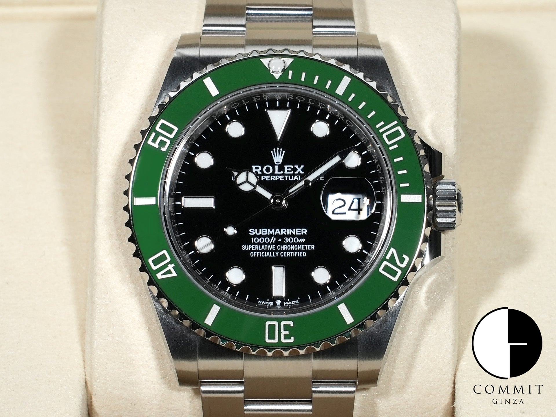 Rolex Submariner Date Ref. 126610LV Stainless Steel Black Dial Unused ztz45tn4