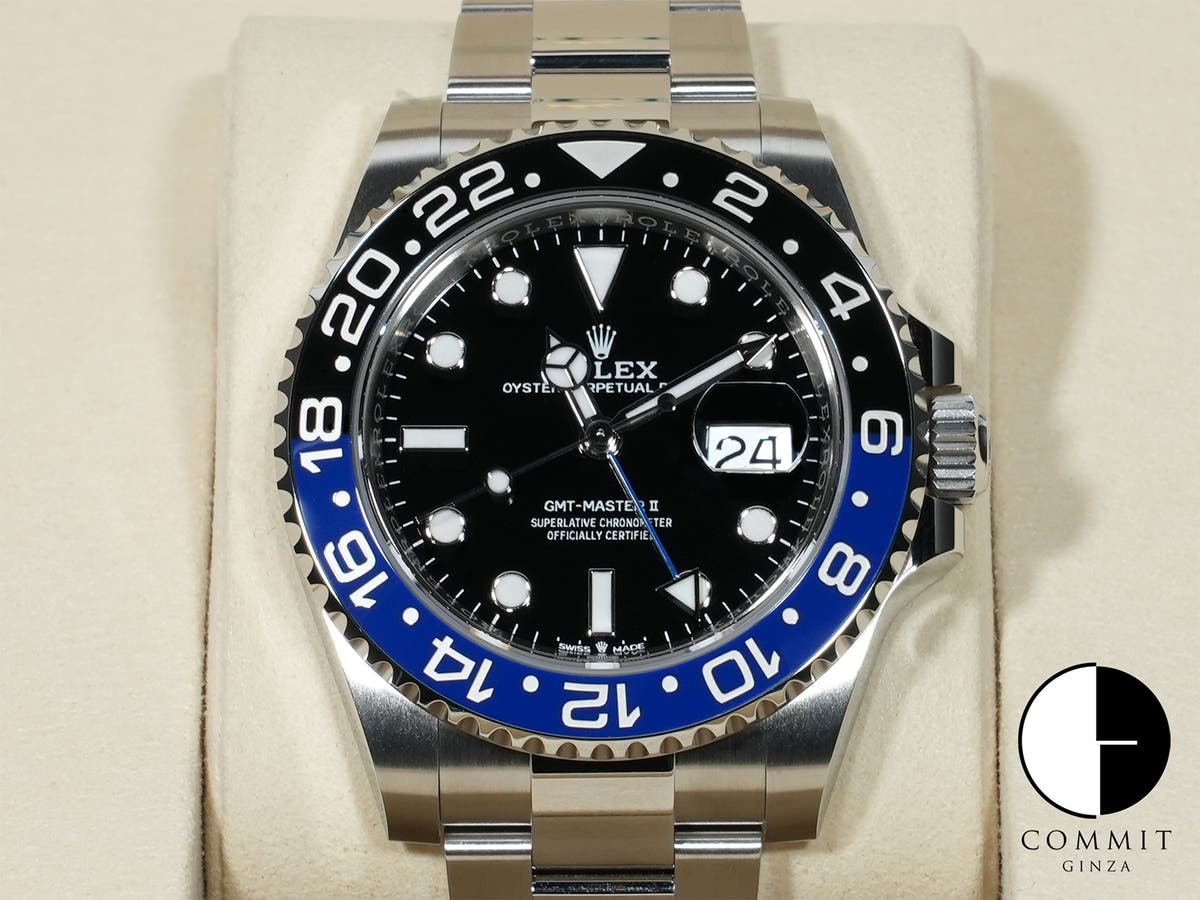 Rolex GMT-Master II Ref. 126710BLNR Stainless Steel Black Dial Oyster Bracelet Unused x2j75cwn