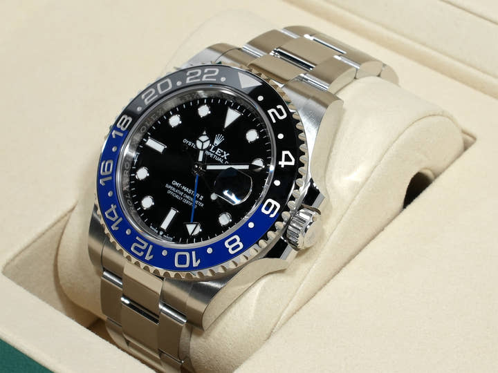 Rolex GMT-Master II Ref. 126710BLNR Stainless Steel Black Dial Oyster Bracelet Unused x2j75cwn