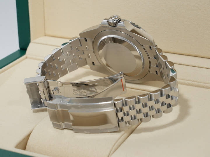 Rolex GMT-Master II Ref. 126710GRNR Stainless Steel Black Dial Jubilee Bracelet Unused y2wdsnzz