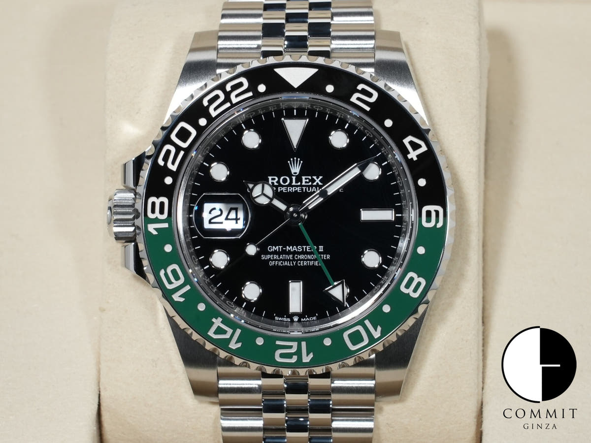 Rolex GMT-Master II Ref. 126720VTNR Stainless Steel Black Dial Jubilee Bracelet Unused snwubv5f