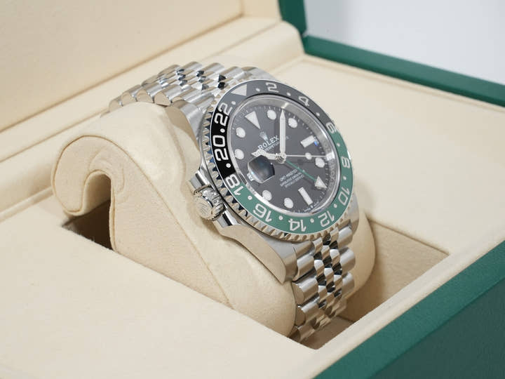 Rolex GMT-Master II Ref. 126720VTNR Stainless Steel Black Dial Jubilee Bracelet Unused snwubv5f