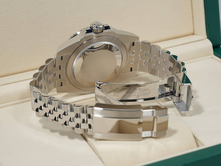 Rolex GMT-Master II Ref. 126720VTNR Stainless Steel Black Dial Jubilee Bracelet Unused snwubv5f
