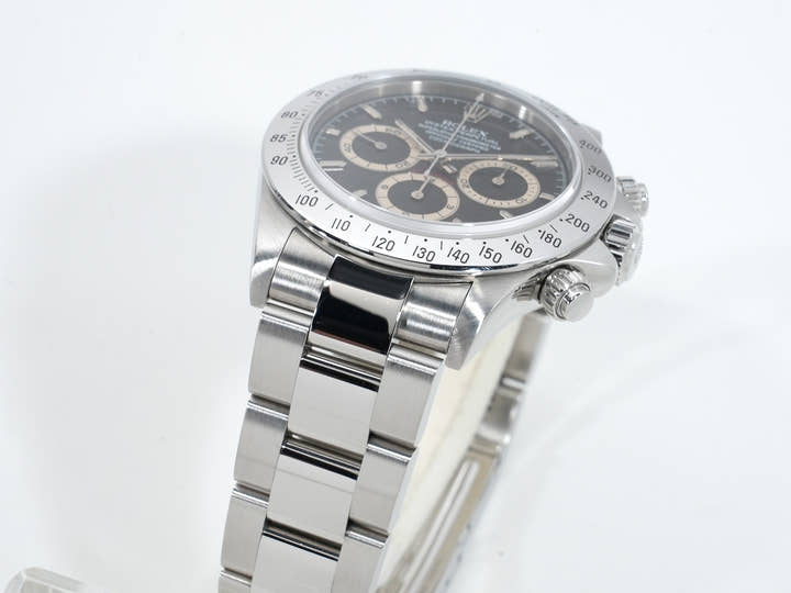 ロレックス デイトナ エルプリメロ Ref.16520 ステンレススチール ブラック文字盤 美中古 aa7e442g