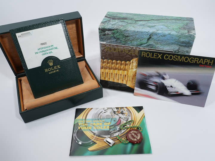 ロレックス デイトナ エルプリメロ Ref.16520 ステンレススチール ブラック文字盤 美中古 aa7e442g