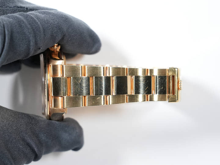 ロレックス デイトナ エルプリメロ Ref.16528 イエローゴールド ブラック文字盤 中古 bh2fmi93