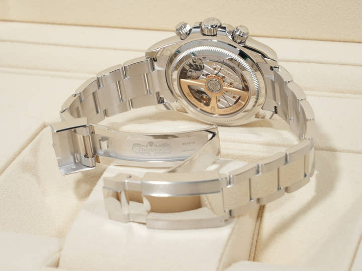 Rolex Daytona Ref. 126506A Platinum Ice Blue Dial with 11 Diamond Markers, Unused.  (6nvfmg5b appears to be an internal reference number and is not translated)