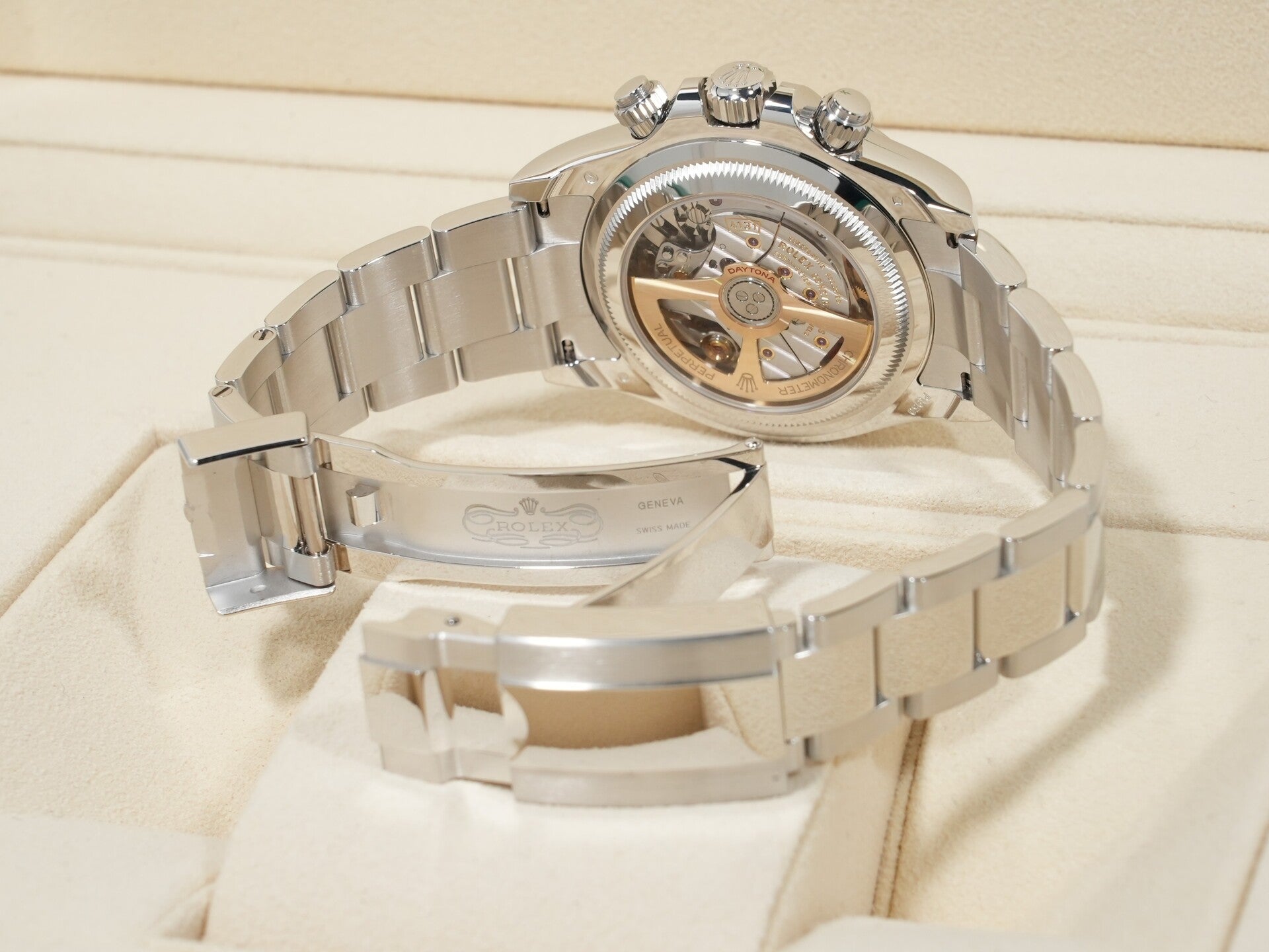 Rolex Daytona Ref. 126506A Platinum Ice Blue Dial with 11 Diamond Markers, Unused.  (6nvfmg5b appears to be an internal reference number and is not translated)
