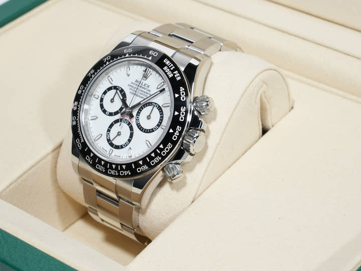 ロレックス デイトナ Ref.126500LN ステンレススチール ホワイト文字盤 未使用 qqmgnaj7