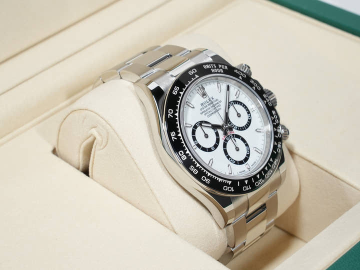 ロレックス デイトナ Ref.126500LN ステンレススチール ホワイト文字盤 未使用 qqmgnaj7