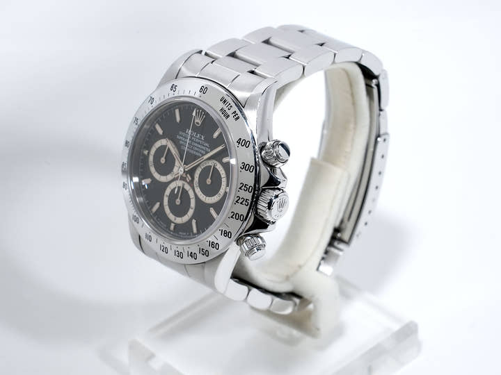 Rolex Daytona El Primero Ref. 16520 Stainless Steel Black Dial Pre-owned vunkk6uj