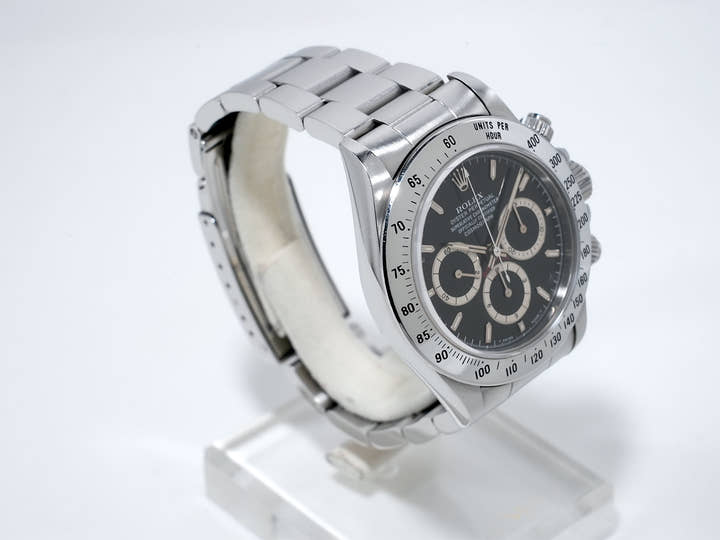 Rolex Daytona El Primero Ref. 16520 Stainless Steel Black Dial Pre-owned vunkk6uj