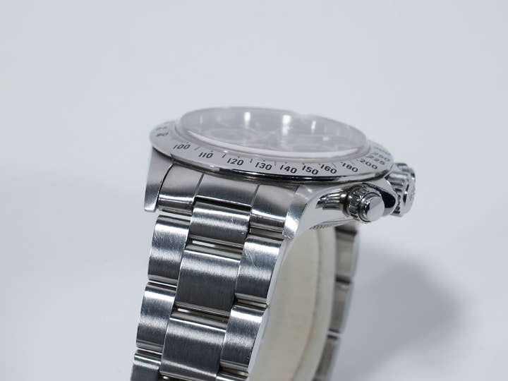 Rolex Daytona El Primero Ref. 16520 Stainless Steel Black Dial Pre-owned vunkk6uj
