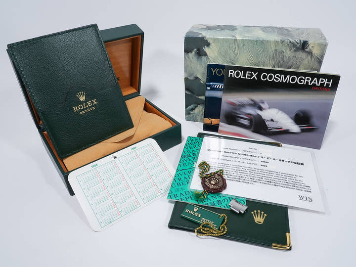 Rolex Daytona El Primero Ref. 16520 Stainless Steel Black Dial Pre-owned vunkk6uj