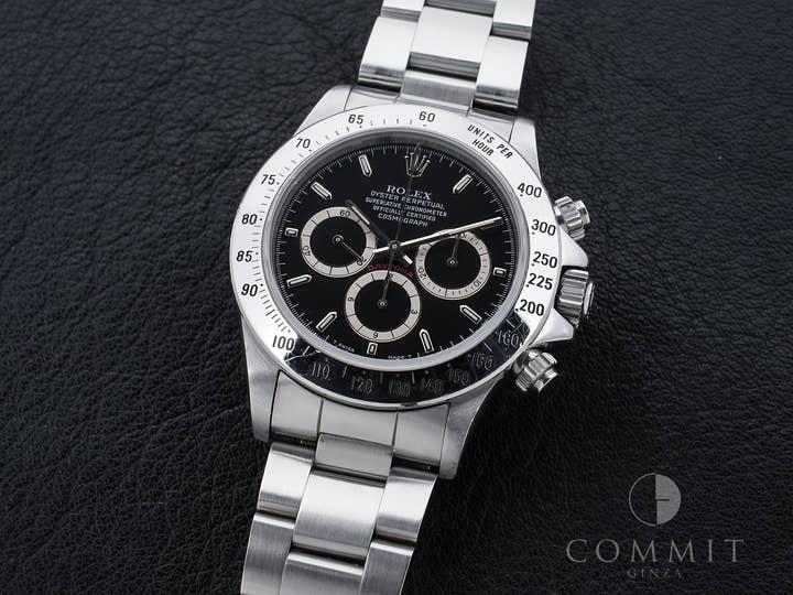 Rolex Daytona El Primero Ref. 16520 Stainless Steel Black Dial Pre-owned vunkk6uj