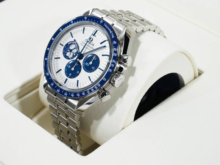 オメガ スピードマスター 記念モデル コーアクシャル マスター クロノメーター クロノグラフ 42MM Ref.310.32.42.50.02.001 ステンレススチール シルバー文字盤 美品 sivo7bvh