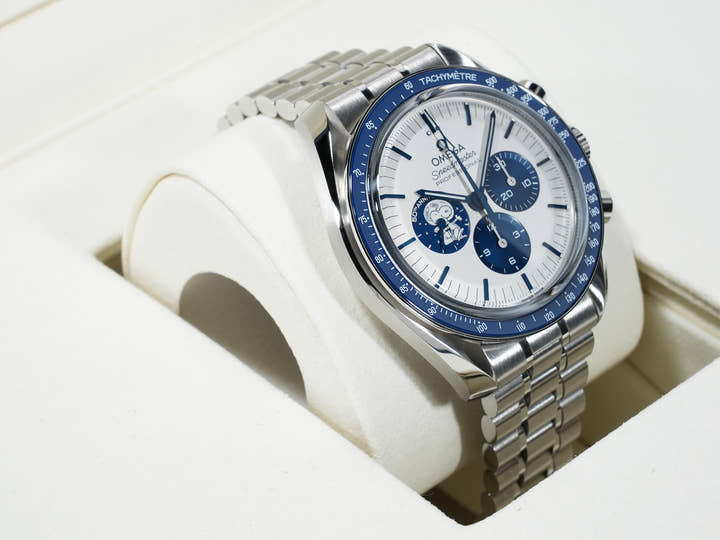 オメガ スピードマスター 記念モデル コーアクシャル マスター クロノメーター クロノグラフ 42MM Ref.310.32.42.50.02.001 ステンレススチール シルバー文字盤 美品 sivo7bvh