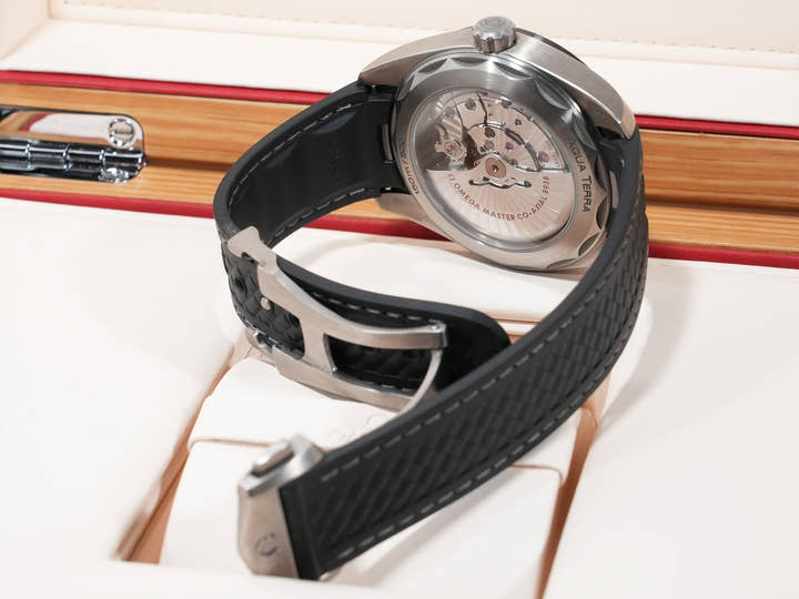 オメガ シーマスター アクアテラ 150M GMT ワールドタイマー Ref.220.92.43.22.99.001 チタン グレー文字盤 中古 neekoixq