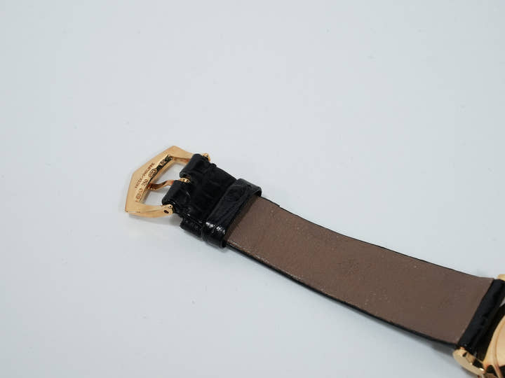 パテックフィリップ カラトラバ トラベルタイム Ref.5034J イエローゴールド ホワイト文字盤 中古 7vdedfmz