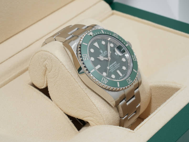 ロレックス サブマリーナー デイト Ref.116610LV ステンレススチール グリーン文字盤 美品 8cr2ghfs