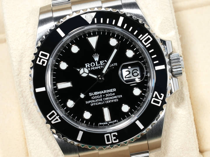 ロレックス サブマリーナー デイト Ref.116610LN ステンレススチール ブラック文字盤 美品 9gokkacn