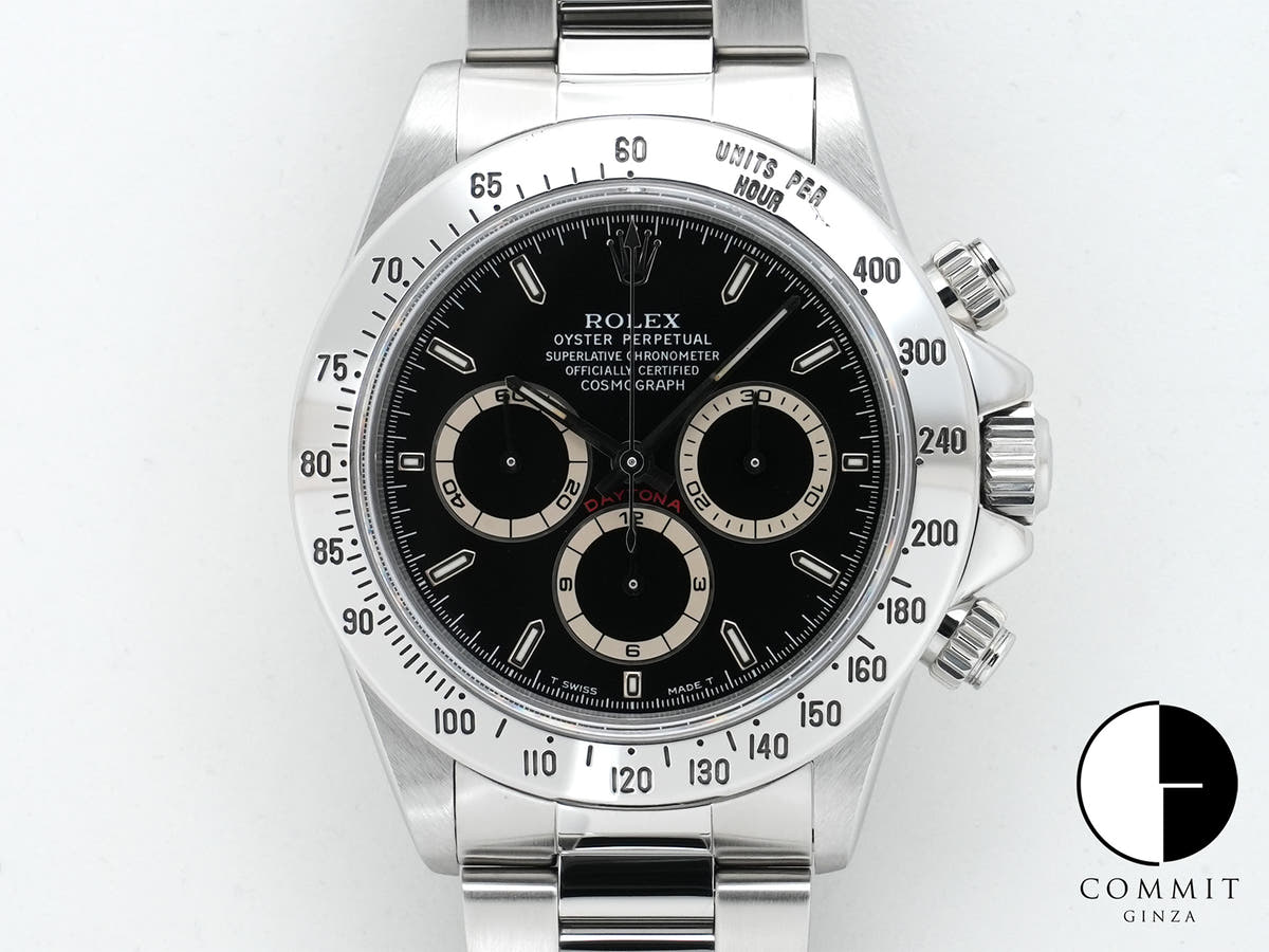 ロレックス デイトナ エルプリメロ Ref.16520 ステンレススチール ブラック文字盤 美品 j8o9p55x