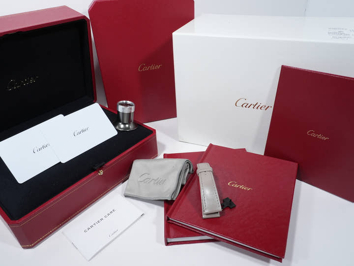 カルティエ タンク ノルマル Ref.WGTA0109 プラチナ シルバー文字盤 美中古 j8vyjv4j