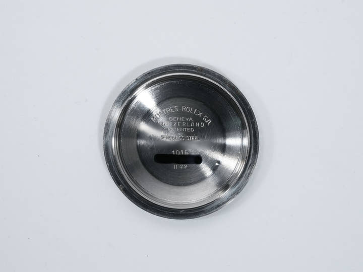 ロレックス エクスプローラーI Ref.1016 ステンレススチール ブラック文字盤 中古 ycwyv2yj