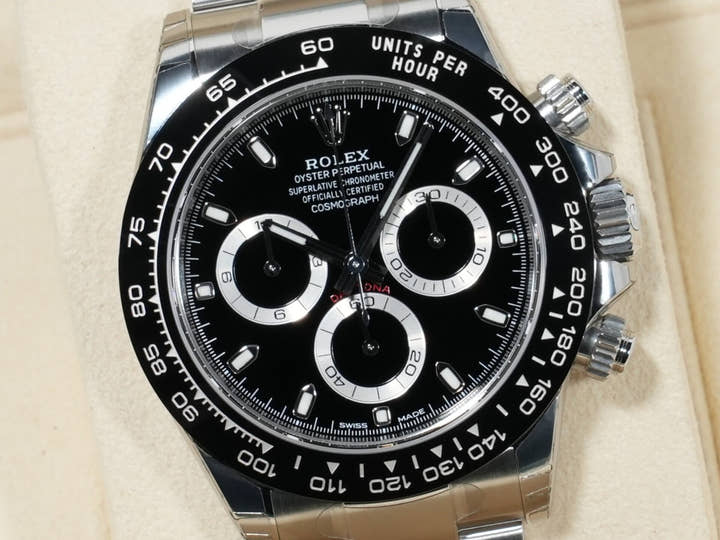 ロレックス デイトナ Ref.116500LN ステンレススチール ブラック文字盤 未使用 3qzv66yu