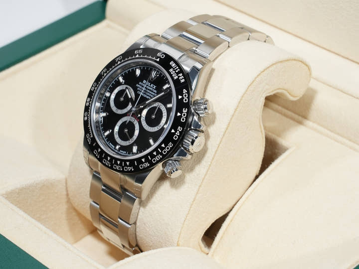 ロレックス デイトナ Ref.116500LN ステンレススチール ブラック文字盤 未使用 3qzv66yu
