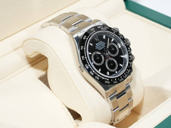 ロレックス デイトナ Ref.116500LN ステンレススチール ブラック文字盤 未使用 3qzv66yu