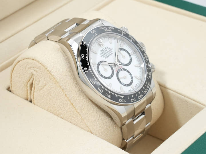 Rolex Daytona Ref. 126500LN Stainless Steel White Dial Unused syskisjw