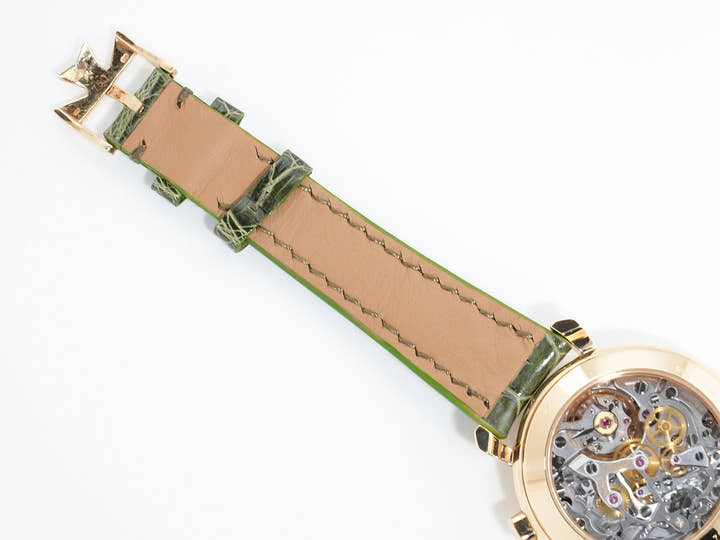 ヴァシュロンコンスタンタン ヒストリカル クロノグラフ Ref.47101/000J イエローゴールド ブラック文字盤 中古 a5nejg22