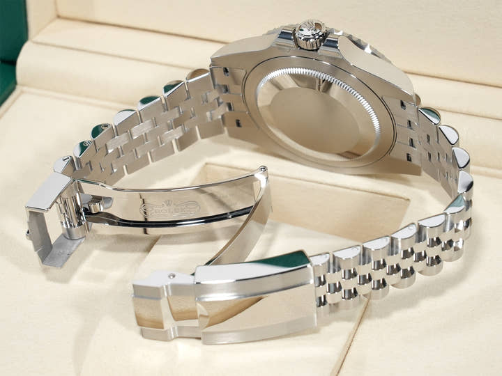 ロレックス GMTマスターII Ref.126710GRNR ステンレススチール ブラック文字盤 ジュビリーブレスレット 未使用 3zdoeskv