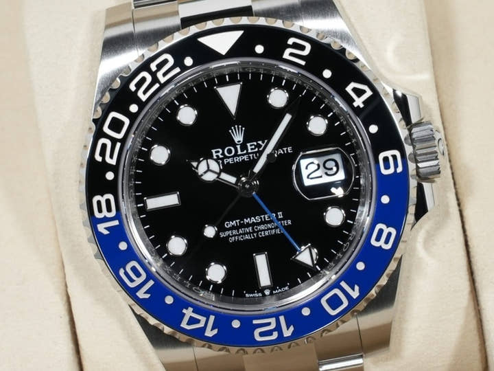 ロレックス GMTマスターII Ref.126710BLNR ステンレススチール ブラック文字盤 オイスターブレスレット 未使用 xswgx9ya