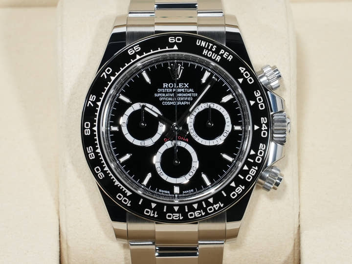 Rolex Daytona Ref. 126500LN Stainless Steel Black Dial Unused vpsubyvo