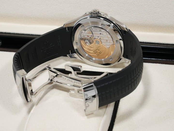 パテックフィリップ アクアノート Ref.5167A-001 ステンレススチール ブラック文字盤 美品 xnisapiy