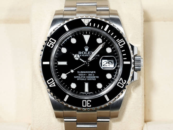 ロレックス サブマリーナー デイト Ref.116610LN ステンレススチール ブラック文字盤 美中古 ec8zwpr2