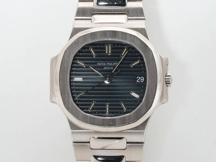 パテックフィリップ ノーチラス Ref.3800/1G-011 ホワイトゴールド ブルー文字盤 中古 yp4tjroe