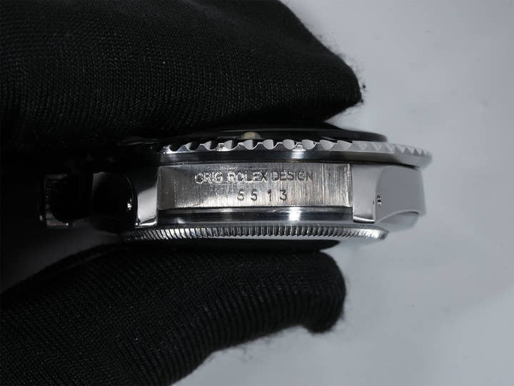 Rolex Submariner Ref. 5513 Stainless Steel Black Dial, Pre-owned (ebhh2tsx)