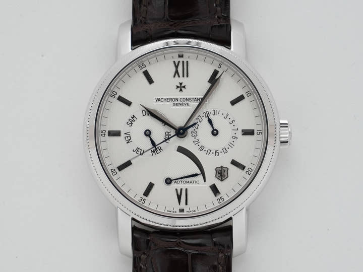 ヴァシュロンコンスタンタン ジュビレ 1755 Ref.85250/000G-9141 ホワイトゴールド シルバー文字盤 美品 ynwr8e57