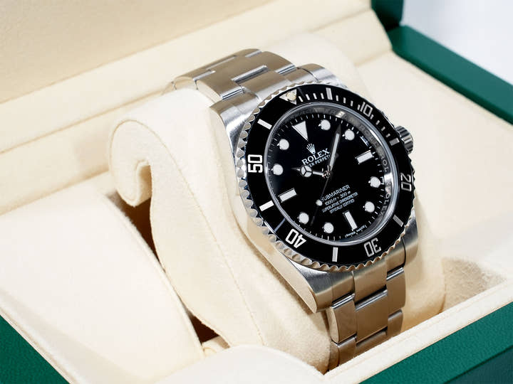 ロレックス サブマリーナー ノンデイト Ref.114060 ステンレススチール ブラック文字盤 美中古 gsgnbo6y