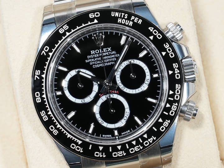 ロレックス デイトナ Ref.126500LN ステンレススチール ブラック文字盤 未使用 gi2j3www