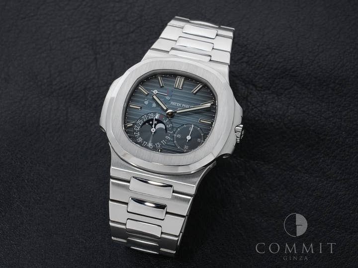 パテックフィリップ ノーチラス プチコンプリケーション Ref.5712/1A-001 ステンレススチール ブルー文字盤 美品 j35ae4o2