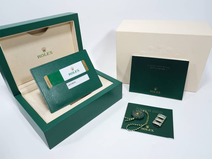 ロレックス GMTマスターII Ref.126719BLRO ホワイトゴールド メテオライト文字盤 オイスターブレスレット 美中古 x2u8eos2